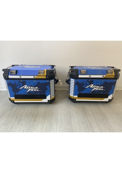 Givi Çanta Kaplama Özel Sticker Etiket Modeli