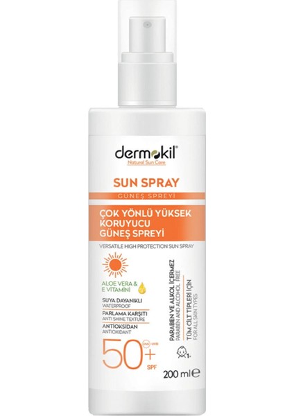 Sun Sprey Koruyucu Güneş Spreyi 200 ml