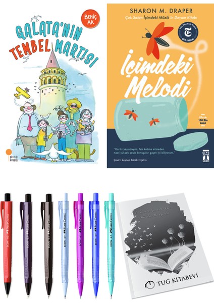 İçimdeki Melodi ve Galata'nın Tembel Martısı 2'li Set + Hediyeli