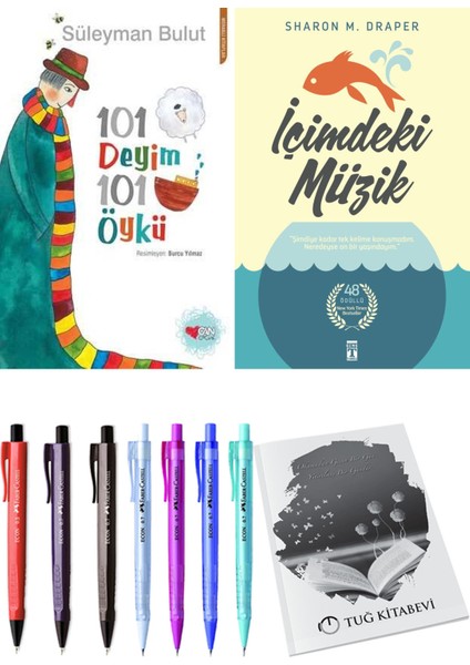 İçimdeki Müzik ve 101 Deyim 101 Öykü Süleyman Bulut 2'li Set + Hediyeli