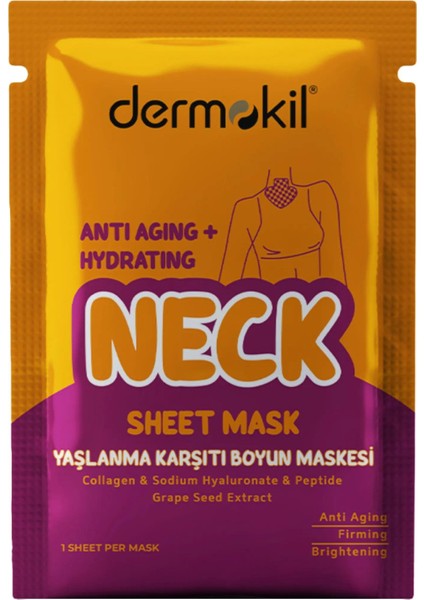 Yaşlanma Karşıtı Boyun Maskesi 15 ml