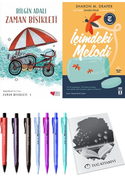 İçimdeki Melodi ve Zaman Bisikleti 1 2'li Set + Hediyeli