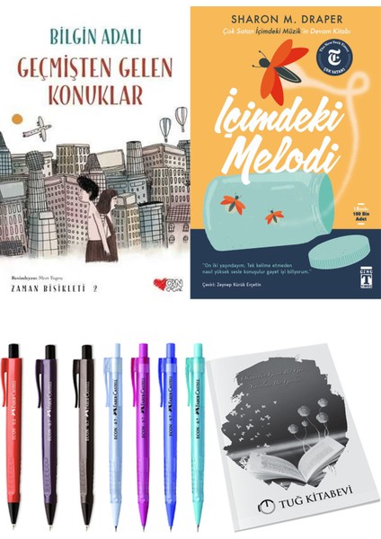 İçimdeki Melodi ve Zaman Bisikleti 2 Geçmişten Gelen Konuklar 2'li Set + Hediyeli