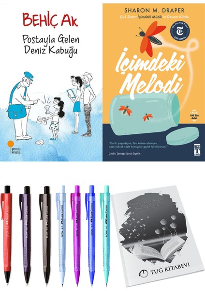 İçimdeki Melodi ve Postayla Gelen Deniz Kabuğu 2'li Set + Hediyeli