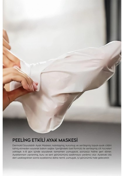Peeling Etkili ( Soyulabilir ) Ayak Maskesi 30 ml