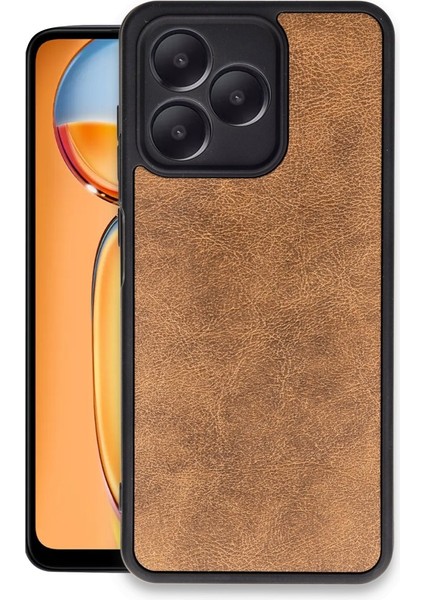 Realme Note 50 4g Kılıf Çizik ve Darbelere Tam Koruma Lens ve Kamera Korumalı Deri Aras Kapak