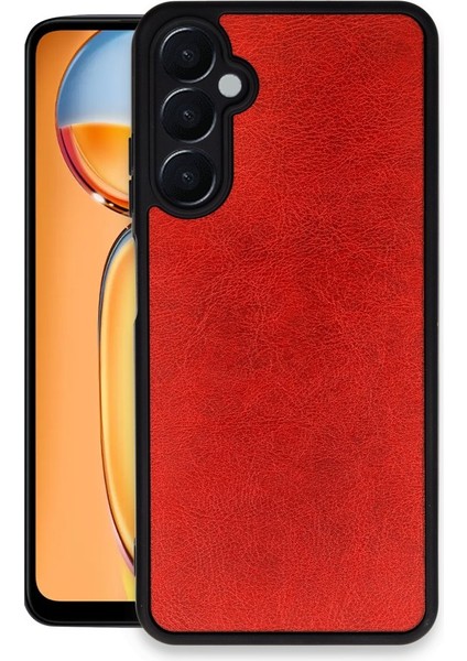Samsung Galaxy A55 5g Kılıf Çizik ve Darbelere Tam Koruma Lens ve Kamera Korumalı Deri Aras Kapak