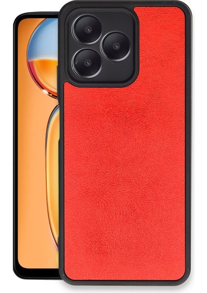 Realme Note 50 4g Kılıf Çizik ve Darbelere Tam Koruma Lens ve Kamera Korumalı Deri Aras Kapak