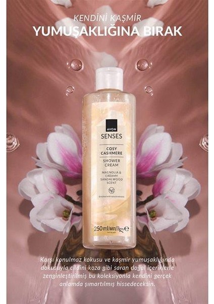 Senses Cosy Cashmere Kremsi Duş Jeli - 250ML fiyatları