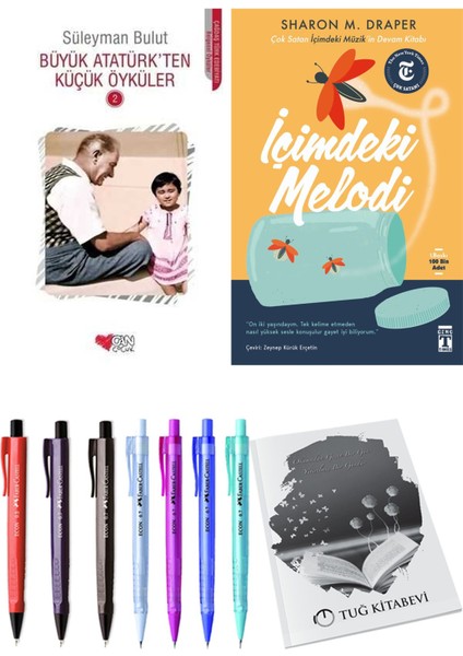 İçimdeki Melodi ve Büyük Atatürk'ten Küçük Öyküler 2 2'li Set + Hediyeli