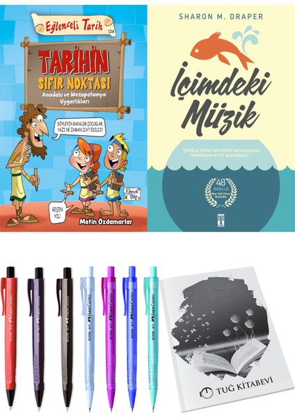 İçimdeki Müzik ve Tarihin Sıfır Noktası Anadolu ve Mezopotomya Uygarlıkları 2'li Set + Hediyeli