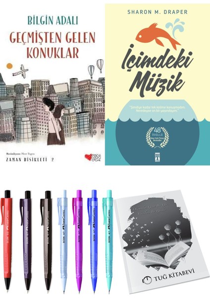 İçimdeki Müzik ve Zaman Bisikleti 2 Geçmişten Gelen Konuklar 2'li Set + Hediyeli