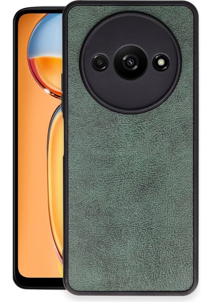 Xiaomi Redmi A3 4g Kılıf Çizik ve Darbelere Tam Koruma Lens ve Kamera Korumalı Deri Aras Kapak