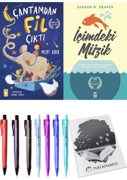 İçimdeki Müzik ve Çantamdan Fil Çıktı 2'li Set + Hediyeli