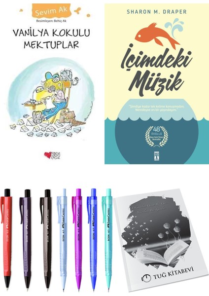 İçimdeki Müzik ve Vanilya Kokulu Mektuplar 2'li Set + Hediyeli