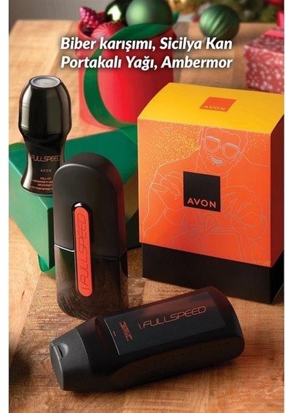 Full Speed 75 ml Edt Erkek Parfüm Hediye Seti