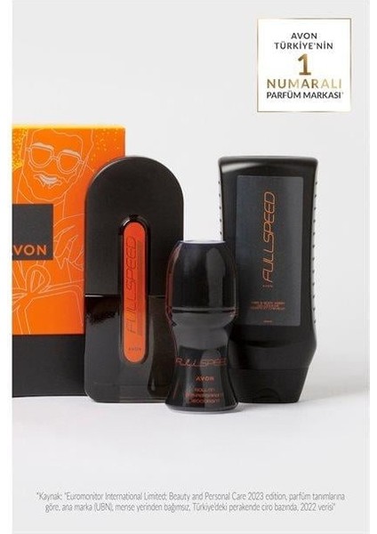 Full Speed 75 ml Edt Erkek Parfüm Hediye Seti