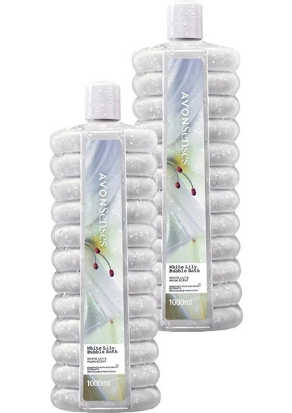 White Lily Beyaz Zambak Banyo Köpüğü 1000 Ml. Ikili Set