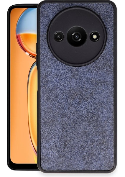 Xiaomi Poco C61 Kılıf Çizik ve Darbelere Tam Koruma Lens ve Kamera Korumalı Deri Aras Kapak