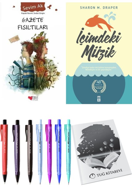 İçimdeki Müzik ve Gazete Fısıltıları 2'li Set + Hediyeli