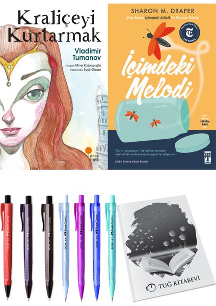 İçimdeki Melodi ve Kraliçeyi Kurtarmak 2'li Set + Hediyeli