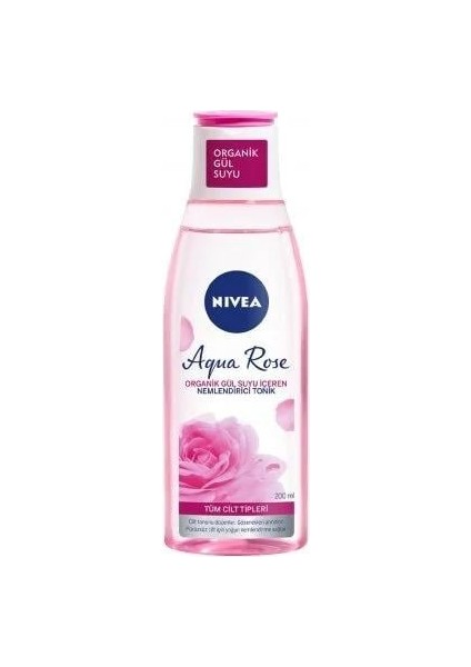Aqua Rose Organik Gül Suyu Içeren Nemlendirici Tonik 200 ml