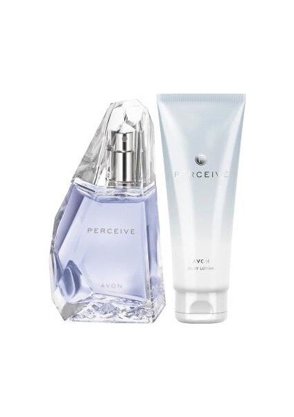 Perceive Kadın Parfüm ve Vücut Losyonu. Ikili Set