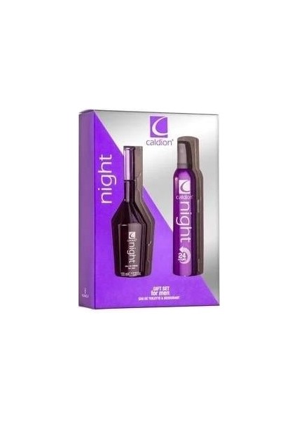 Night Erkek Parfüm Seti Edt 100 ml Ve Deodorant 150 ml