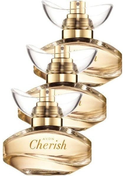 Cherish Kadın Parfüm Edp 50 ml. Üçlü Set
