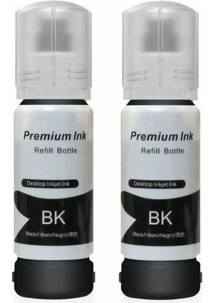 Epson 103 Ecotank L4150 Siyah Ithal Muadil Mürekkep 70 ml / 2 Adet