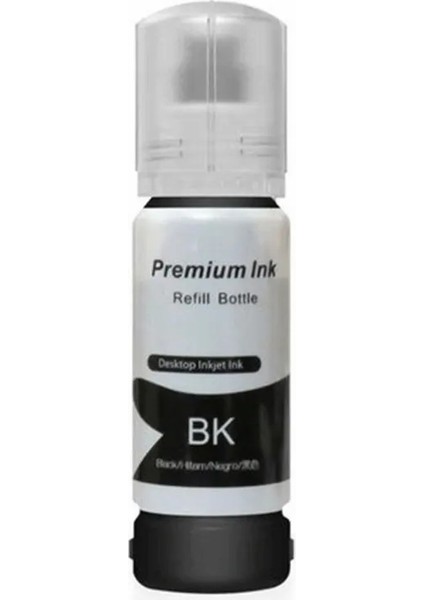 Epson 103 Uyumlu Siyah Ithal Mürekkep -L1210-L1250-L3210-L3211-L3250-L3251-L3256-L3260-L5290-L5296