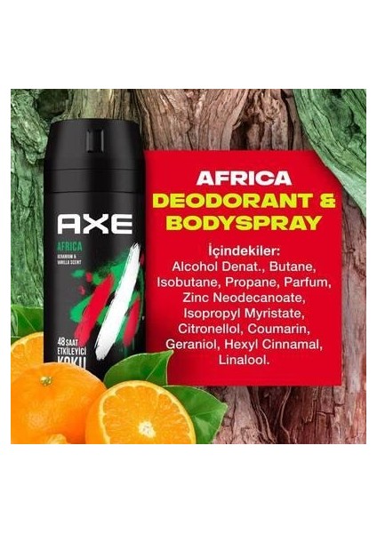 Africa Erkek Deodorant 150 ml