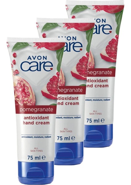 Care Nar Özü Içeren El Kremi 75 ml Üçlü Set