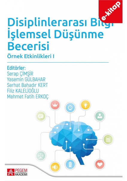 Disiplinlerarası Bilgi İşlemsel Düşünme Becerisi(e-kitap)
