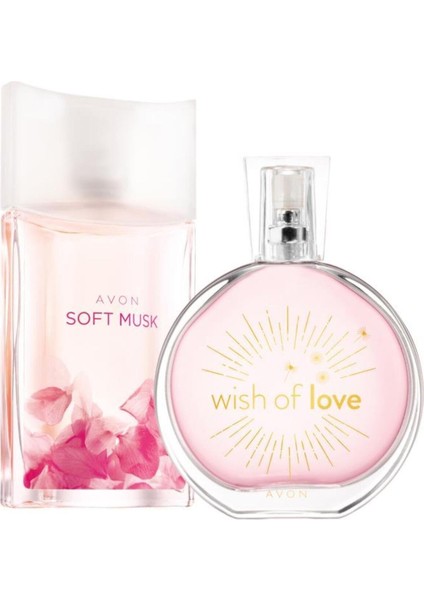 Soft Musk ve Wish Of Love Kadın Parfüm Seti