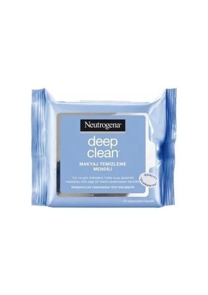 Deep Clean Makyaj Temizleyici Yüz Mendili
