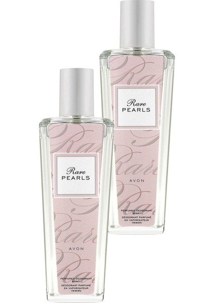 Rare Pearls Parfümlü Deodorant Vücut Spreyi 75 ml. Ikili Set