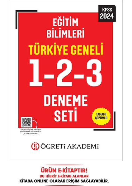 2024 Kpss Eğitim Bilimleri Tamamı Çözümlü Türkiye Geneli 1-2-3 (3