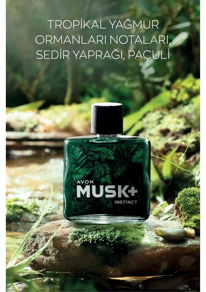 Musk Marine Musk Instinct ve Musk Mineralis 75 ml Erkek Parfüm Seti