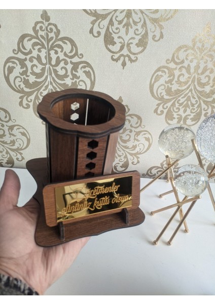 Öğretmenler Günü Ahşap Kalemlik fiyatları