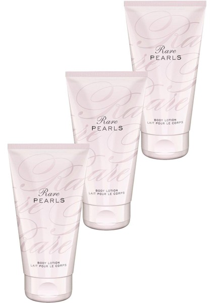 Rare Pearls Kadın Vücut Losyonu 125 ml 3 Lü Set