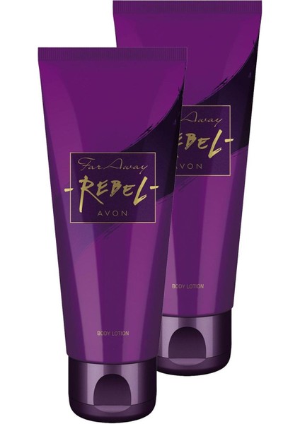 Far Away Rebel Vücut Losyonu 125 ml 2 Li Set