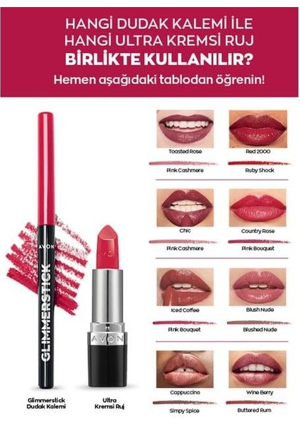 Ultra Kremsi Ruj - Blush Nude modelleri