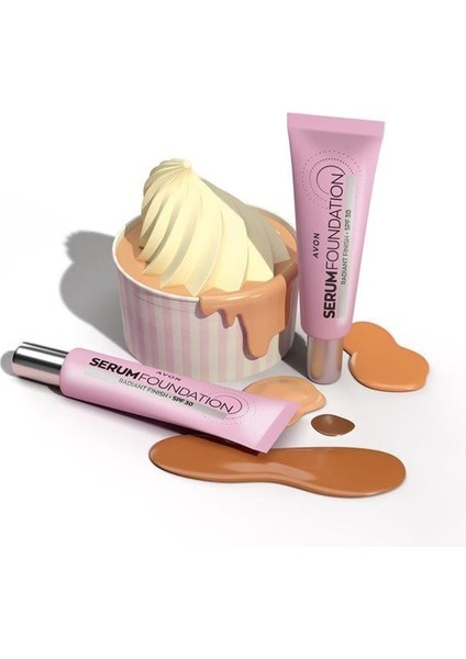 Serum Fondöten SPF30 30 ml Light Ivory 140P