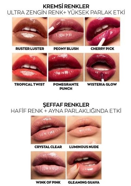 Ultra Colour Lip Gloss Besleyici Dudak Parlatıcısı Cherry Pick