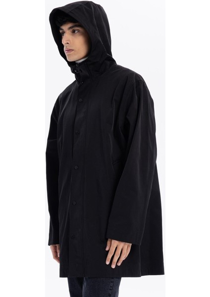 Kapüşonlu Çıtçıt ve Fermuar Kapamalı Erkek Trench fırsatları