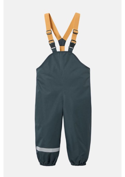 Çocuk Su Geçirmez Oyun Yağmur Tulumu Pantolonu Polarlı