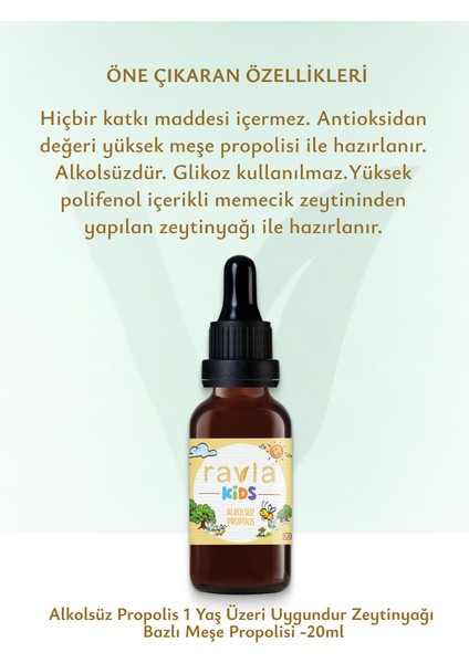 Kids Alkolsüz Propolis- 20ml