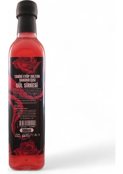 Katkısız Gül Sirkesi 500ml
