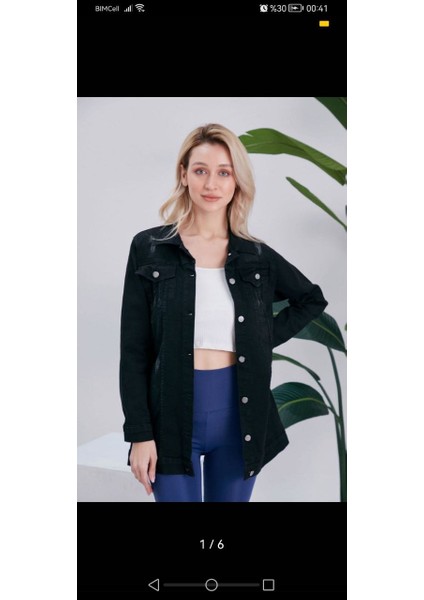 Kot Ceket Uzun Model Siyah